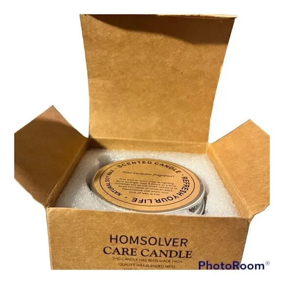 Homsolver Care Candle Last Nerve, Lavender Scent - Picture 5 of 7